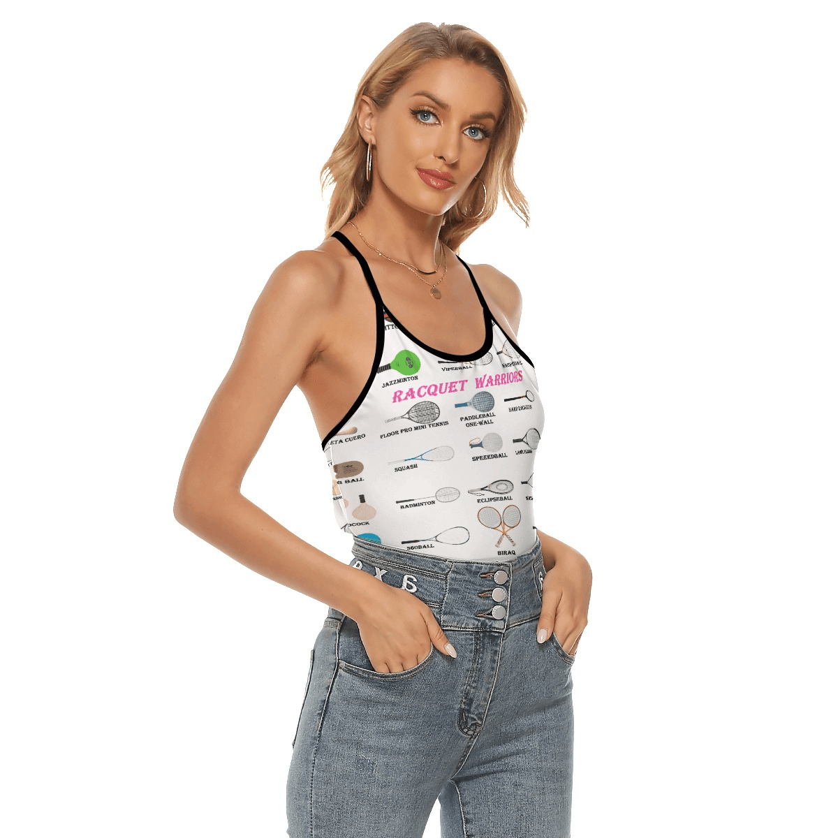 Racquet Warriors Racerback Tank